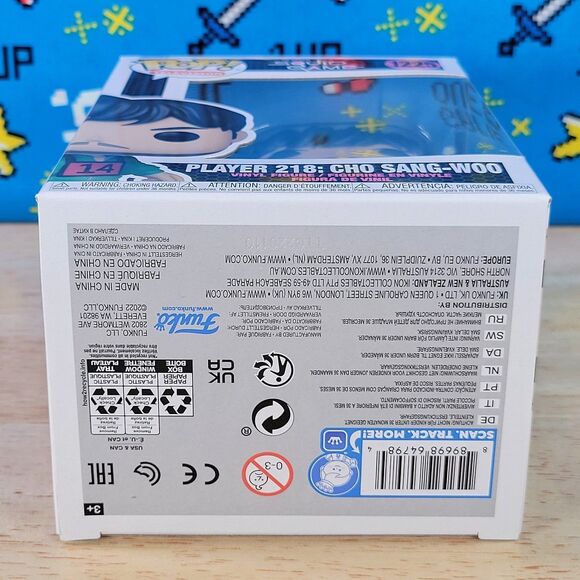 Funko PoP Television Squid Game Player 218: Cho Sang-Woo #1225 Vinyl + Protector - Picture 7 of 9